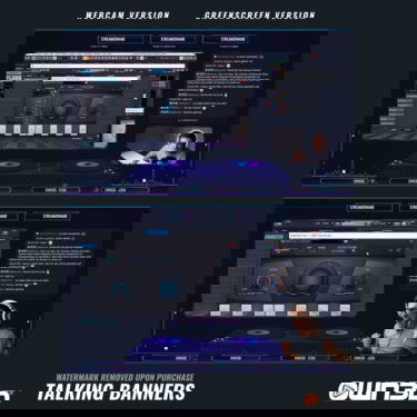 DJ Chat Overlay / Screen / Banner