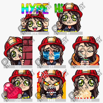 Firefighter 1 YouTube Emotes