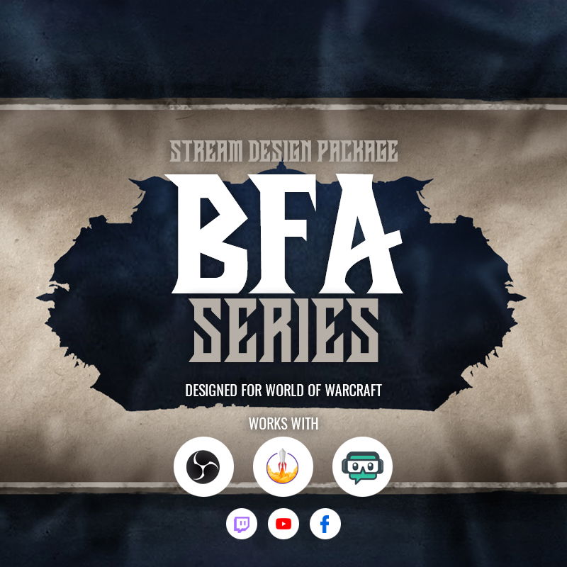 BFA Stream Overlay Package for WoW