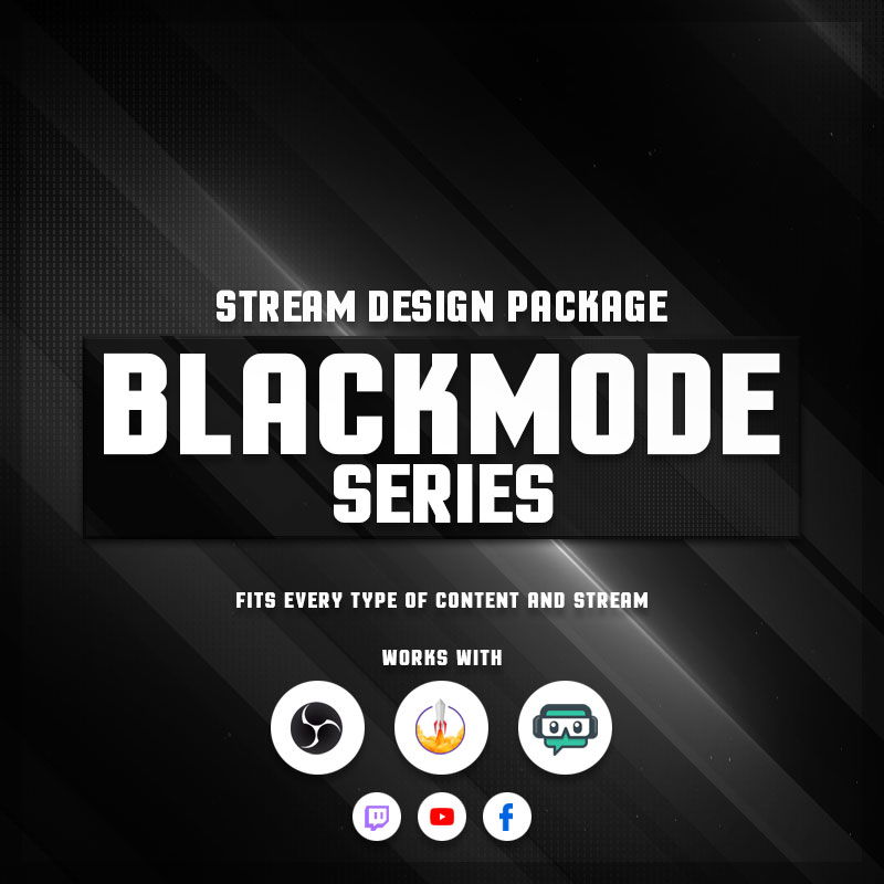 Blackmode Stream Overlay Package for DayZ