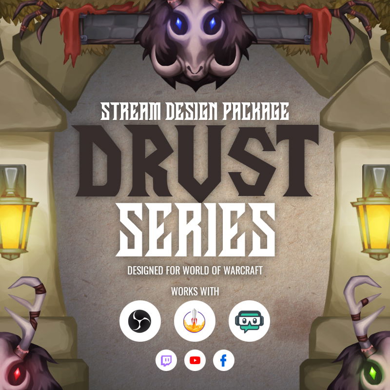 Drust Stream Overlay Package for WoW