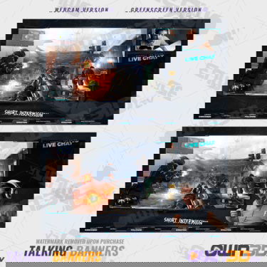 Modern Chat Overlay / Screen / Banner