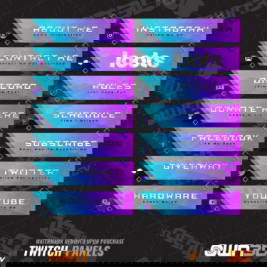 Iridos Twitch Panels