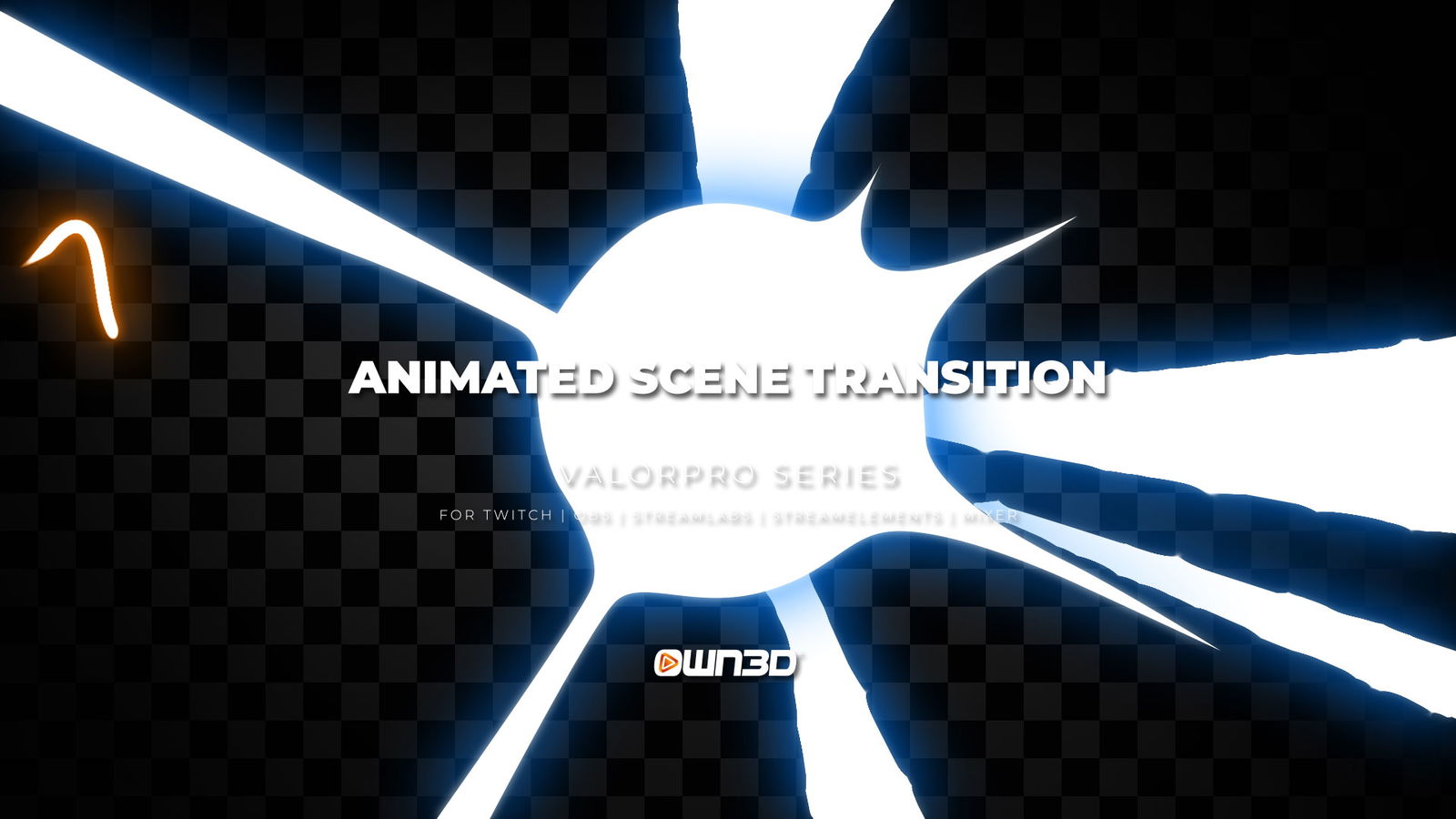 ValorPro Twitch Scene Stinger Transitions
